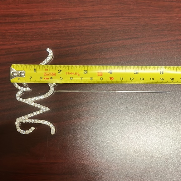 Rhinestone cake topper - Picture 6 of 6